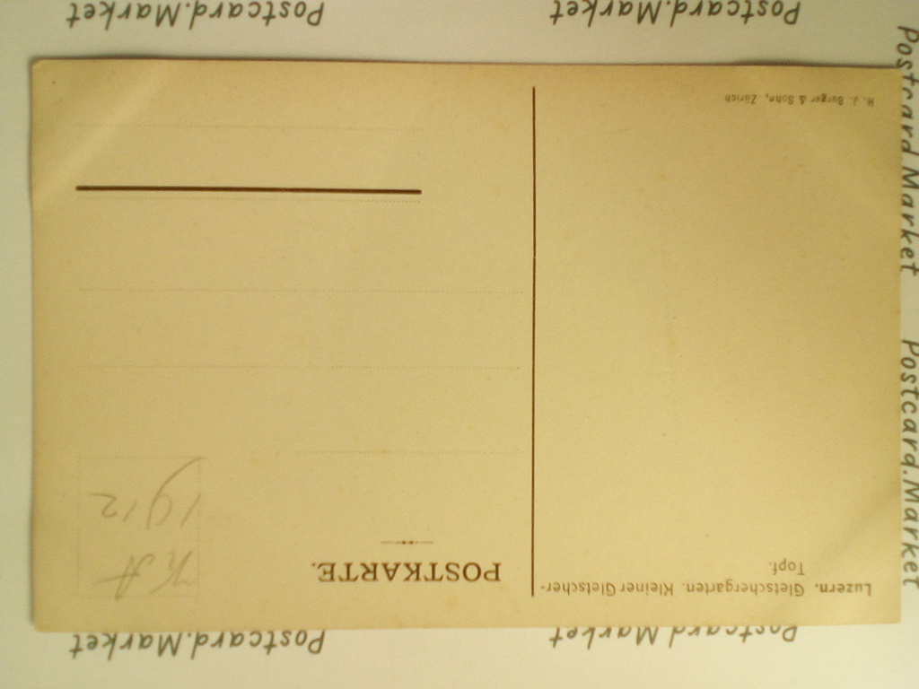 /Switzerland/CH_place_1912_Luzern. Gletschergarten. Kleiner Gletscher-Topf UNC.jpg